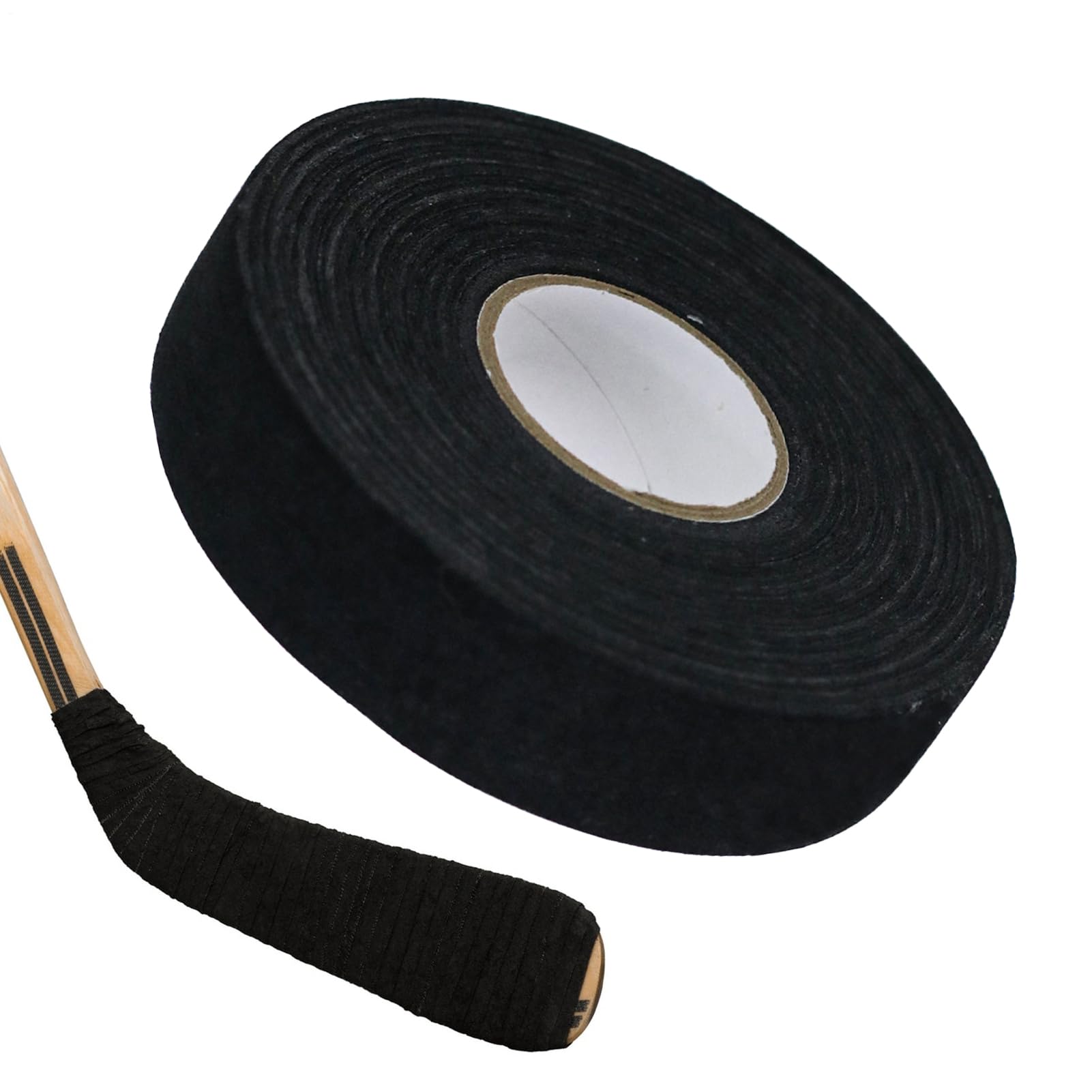 Nastro di presa per bastone da hockey | 2,5 cm x 25 m involucro adesivo, impugnatura antiscivolo e impermeabile per racchetta, per hockey, baseball, softball, racchetta e golf