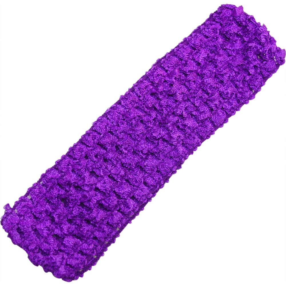Time To Sparkle Women's Purple Crochet Tube Top Tutu Infant Dress Elastic Girls Skirt Pettiskirt | 1.5"X6" |