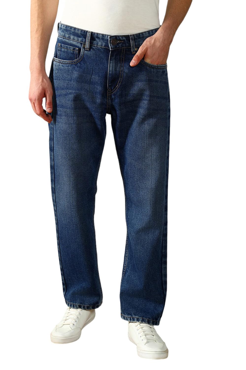 dennis lingo Men's |Denim Mid Rise | Relaxed fit Jeans (DLMJNS24009)-picture-53