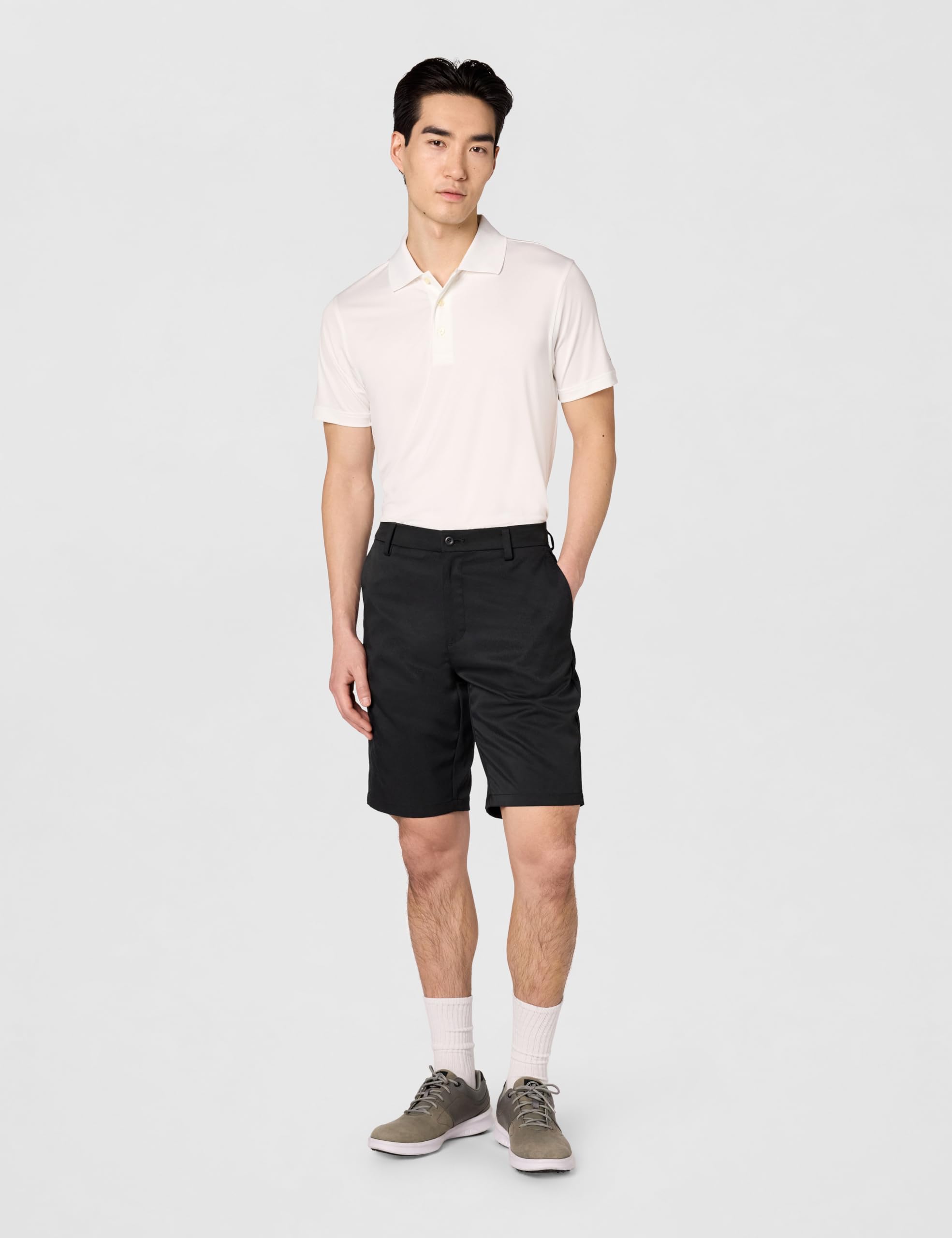 Brooks Brothers Performance Stretch koszulka polo z krótkim rękawem Solid Mężczyźni Performance Stretch koszulka polo z krótkim rękawem Solid