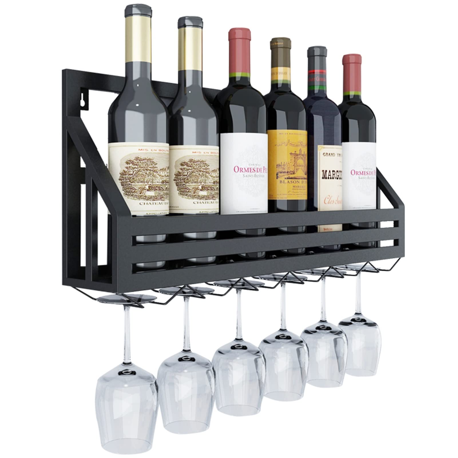 Étagère en verre et casiers à vin industriels pour vos soirées conviviales
