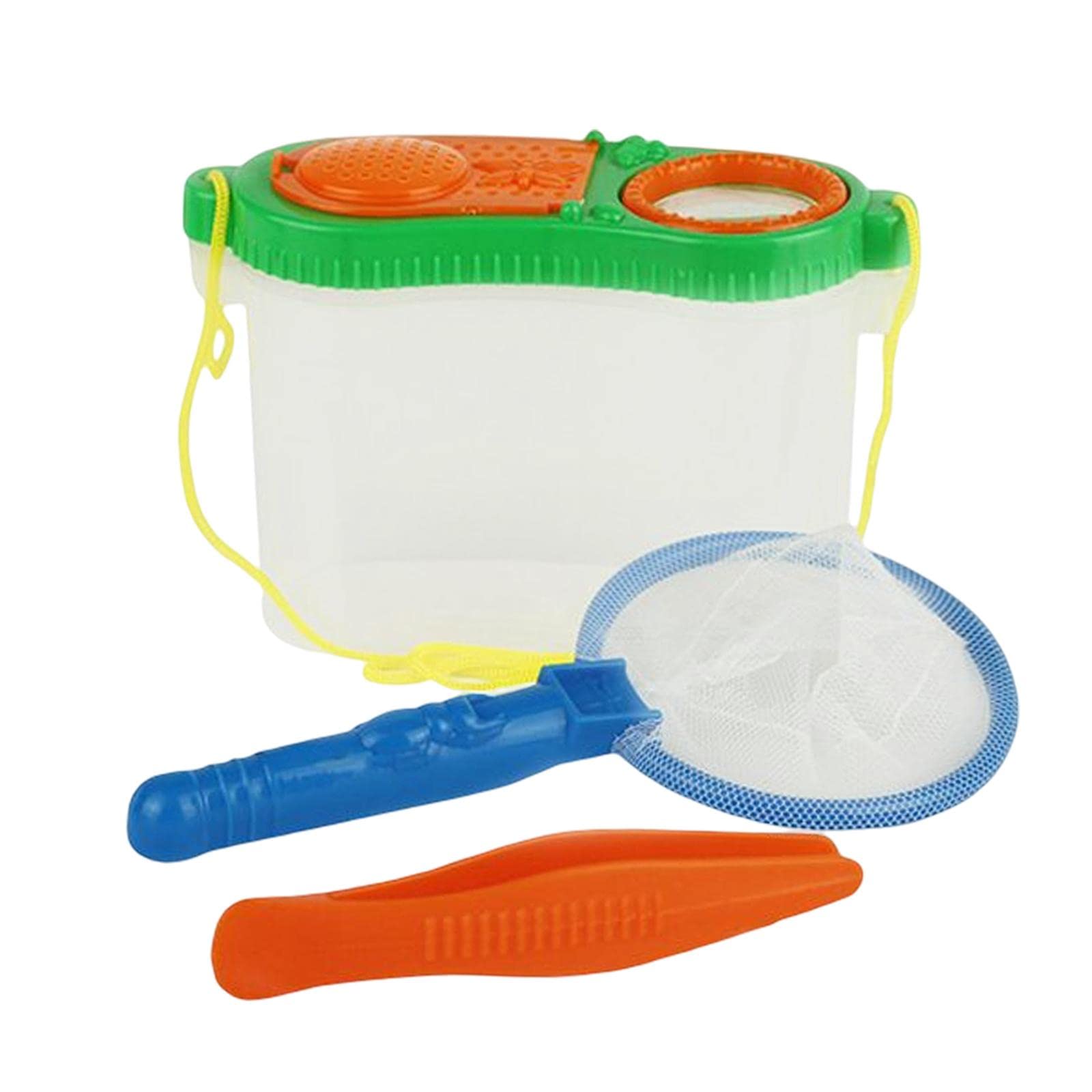 ATORSE™ Portable Magnifying Glass Backyard Bug Catcher Box and Net Pocket Tweezers|Toys & Hobbies | Educational | Science & Nature | Insects & Bug Habitats-image-48