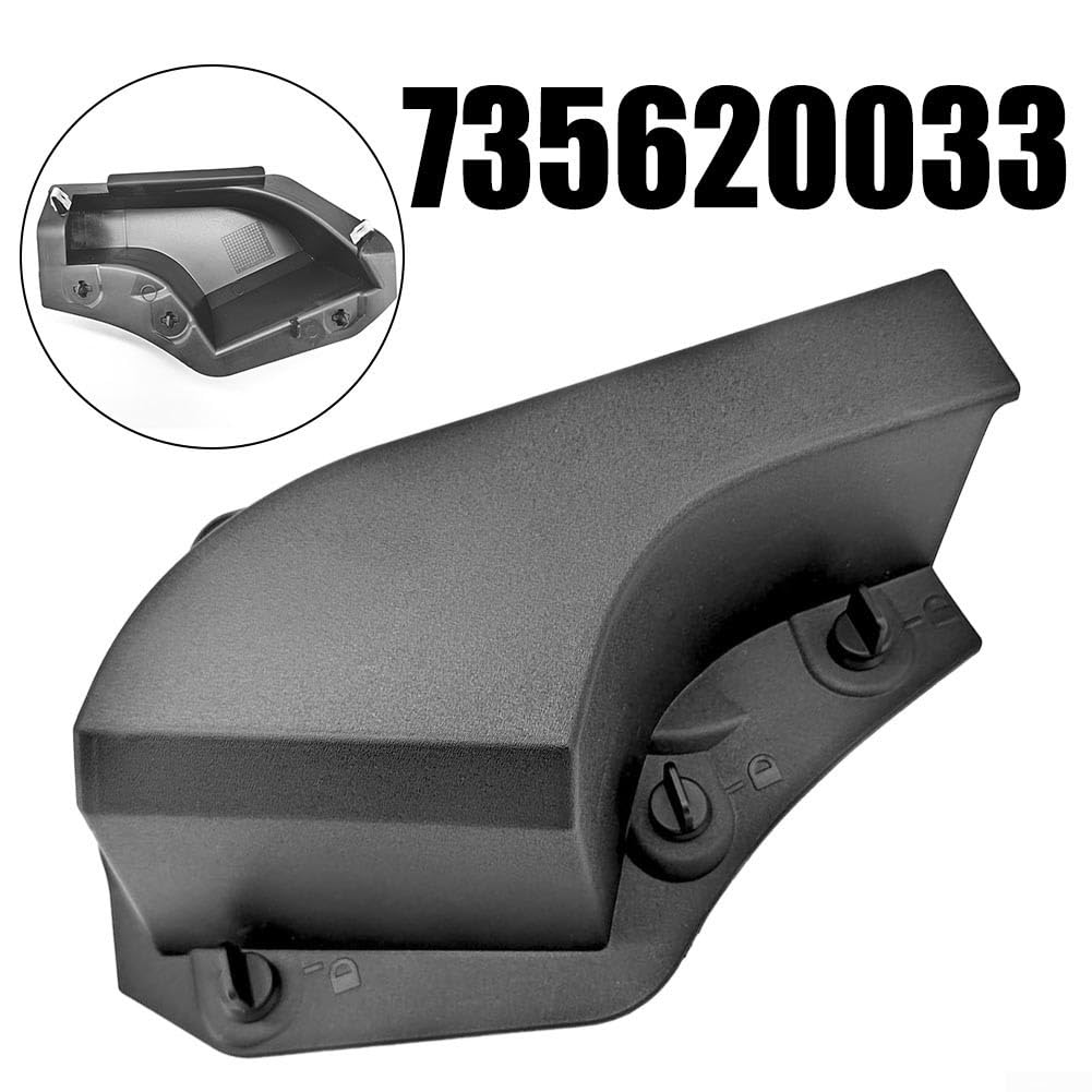 Copertura per cassetta anteriore per Ducato, Boxer, & Relè dal 2006 in poi, per ABS nero, per OEM 735620033
