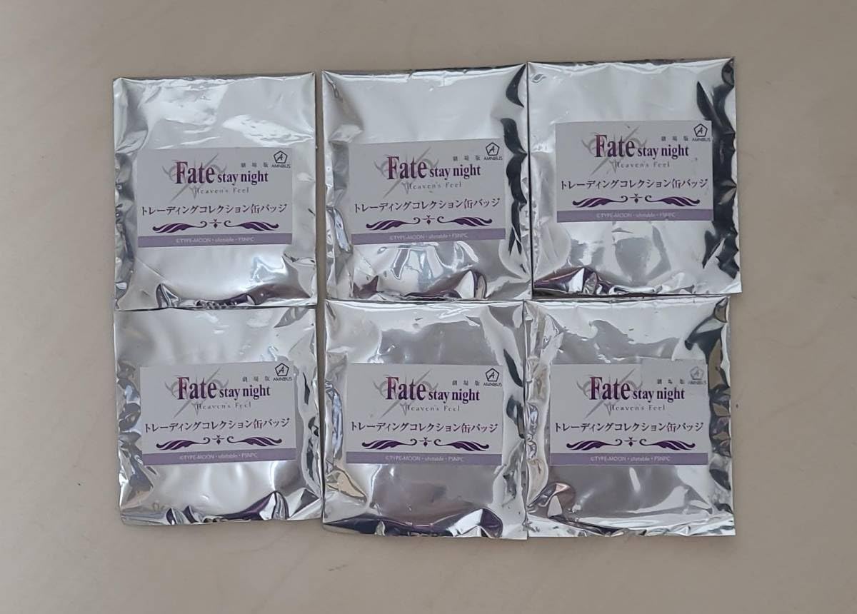単品購入用 fate 缶バッジ 6点セット 【公式通販】