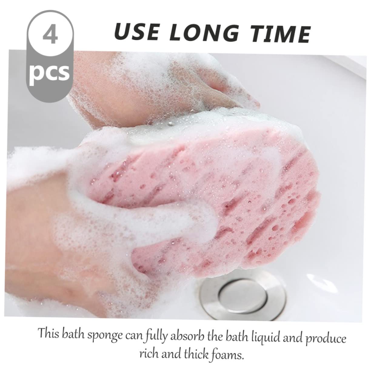 Beaupretty 12piezas Esponjas Exfoliantes Para De Doble Cara Limpieza Profunda y Exfoliación Para Baño Casa Resistentes y