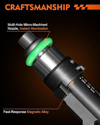 Miniatura 5 de 0280158020 Inyectores de combustible de 3.7L aptos para Dodge Dakota Durango Nitro Ram 1500, para-Jeep Commander Grand Cherokee Liberty, para-RAM