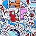 PMSMT 39 pièces créatif Kawaii Auto-Fait Mignon Autocollants Doraemon/Beau   / décoratif   / Bricolage Albums Photo Artisanat Papier