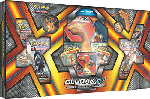 Preisvergleich Produktbild Pokemon - 1x Glurak-GX Premium Kollektion - Deutsch