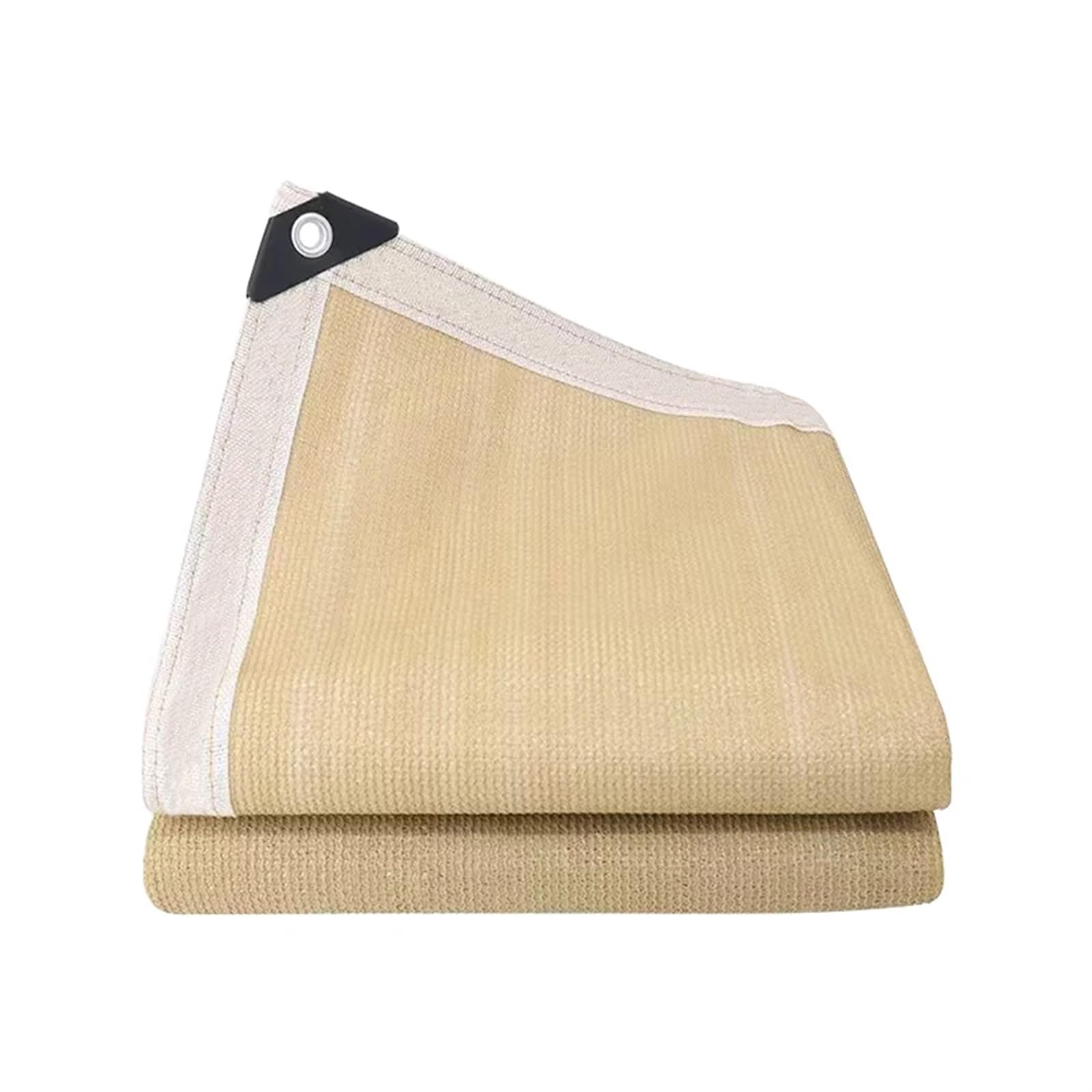 GLDYTVF Retractable BalconyOutdoor Pavilion Shade Cloth Garden Terrace Protection Beige Garden Privacy Fence Net (0.9x4m) - Ideal for Patios and Decks