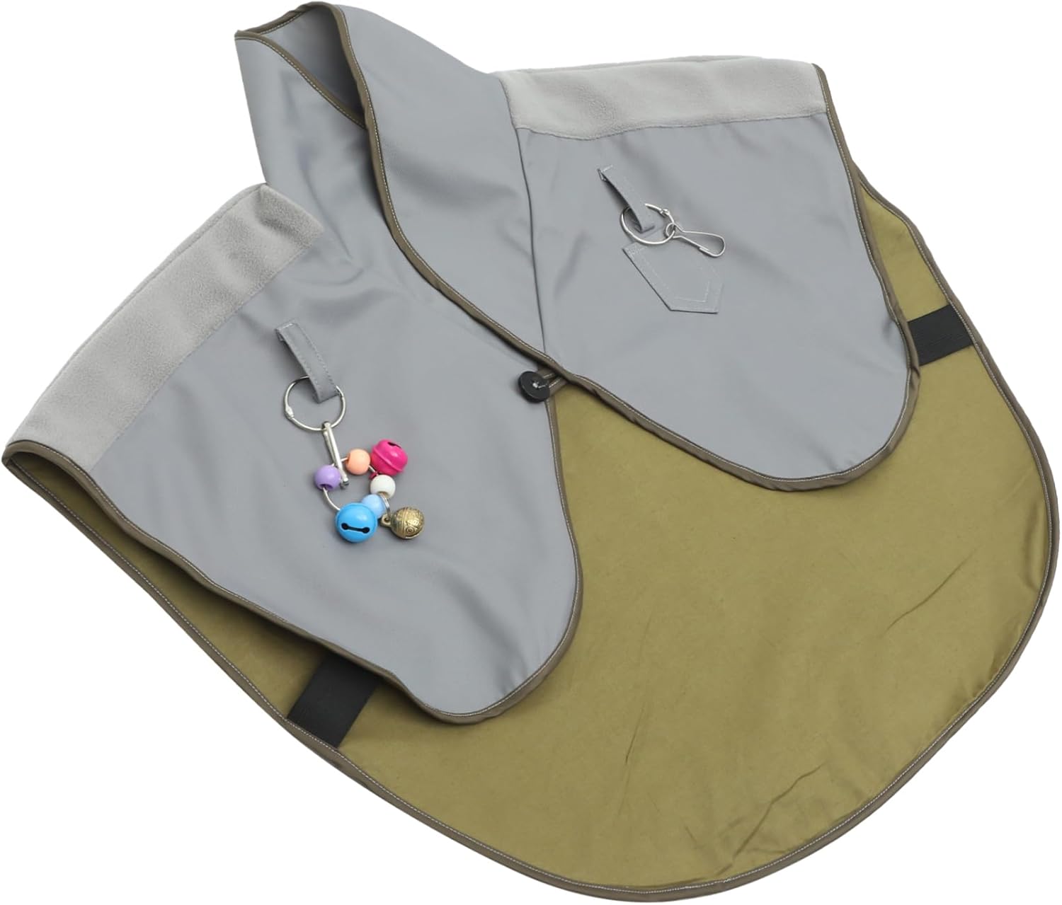 VANZACK Waterproof Reusable Bird Shoulder Pad Diaper Shawl Scratch Protector for Cockatiels and Parrots Comfortable Fabric Bird Protective Shawl