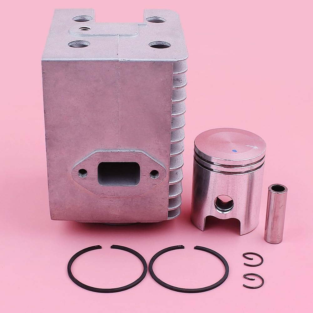 Kit anello elastico for anello pistone cilindro da 45 mm, for parte di ricambio for motosega Wacker WM80 BS500 BS502 BS502I BS600 BS602 BS602I BS700 Kit cilindro motosega