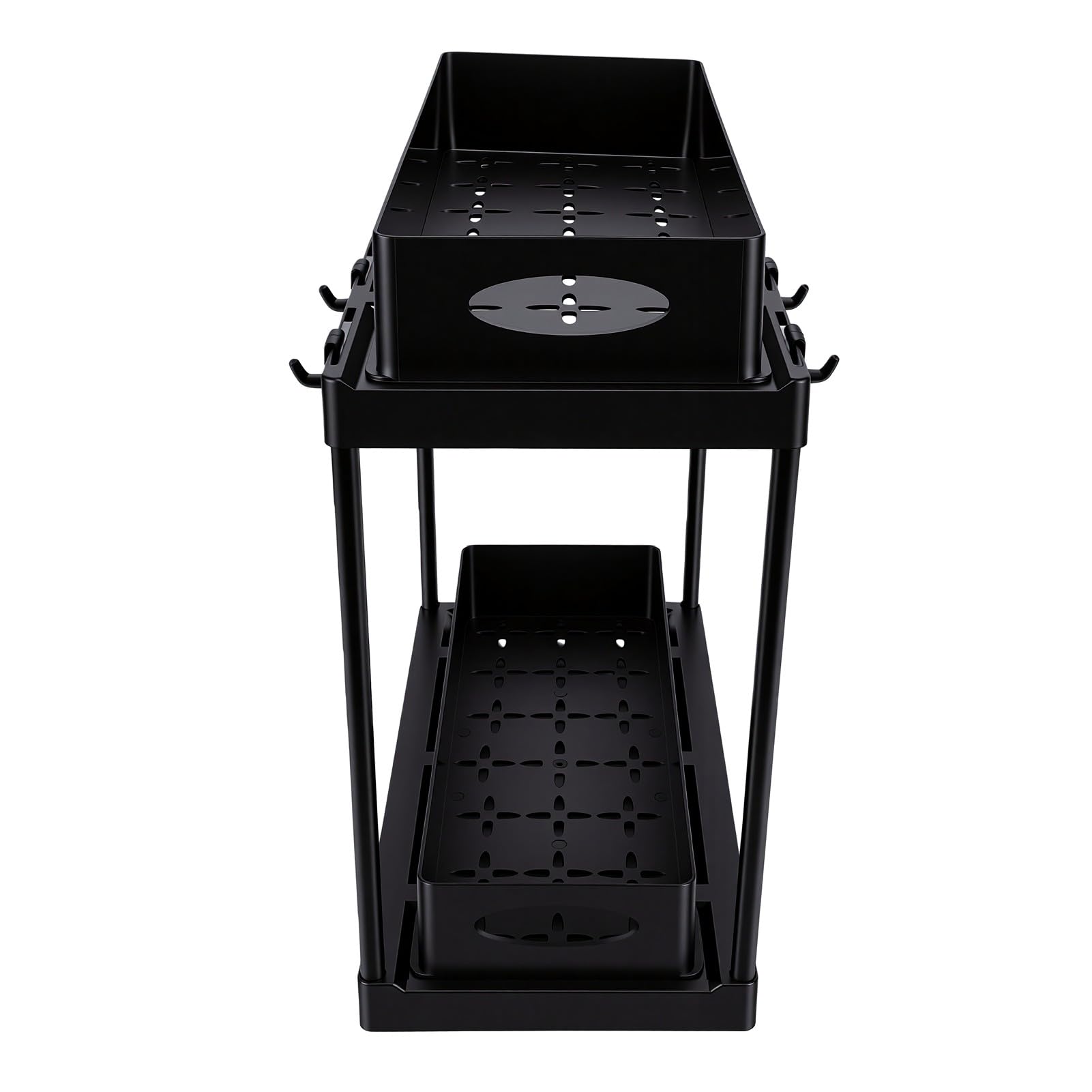 Organizer Pod Zlewem 2 Poziomy Wysuwany Stojak (BLACK)