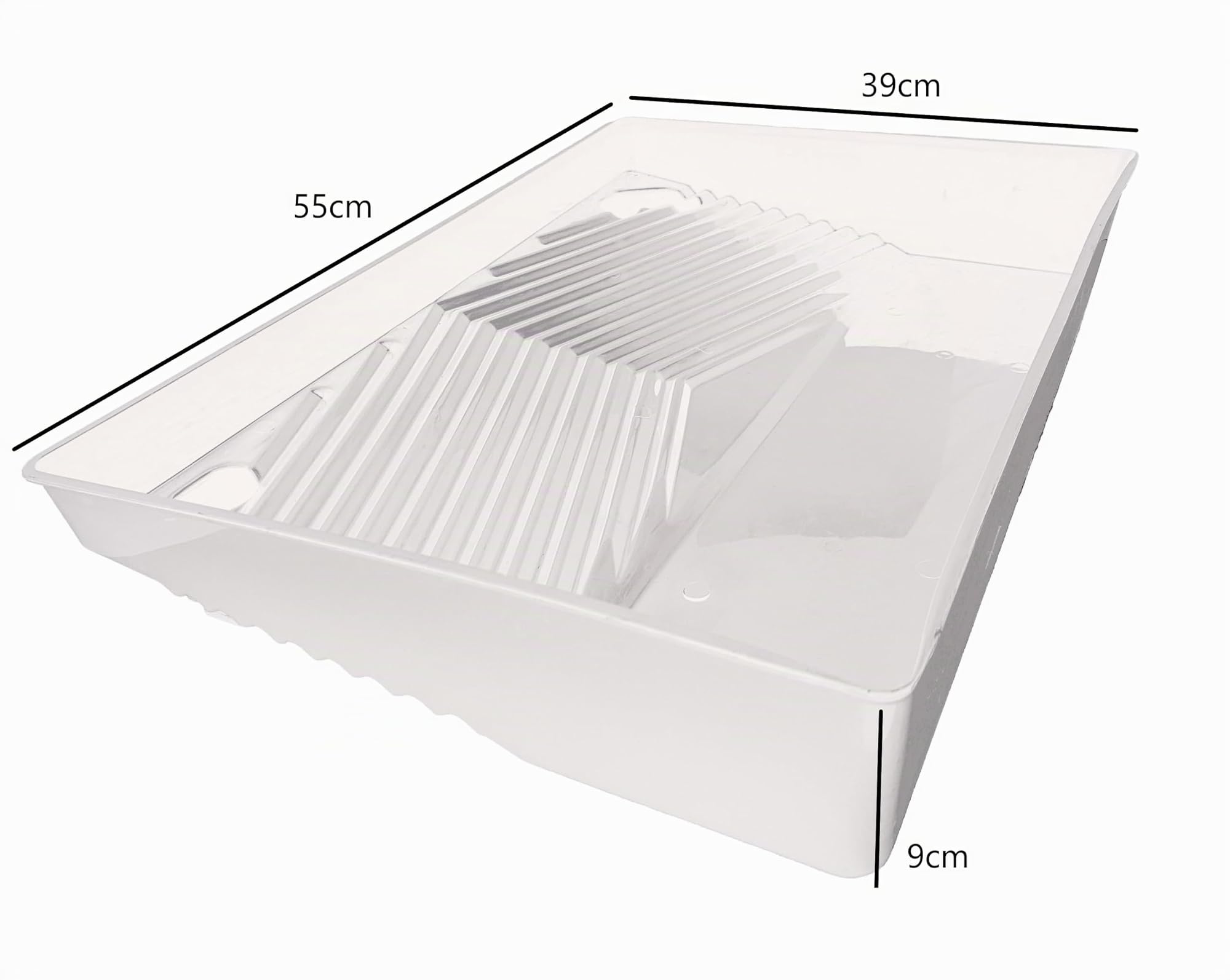 PAINTER - Komplettes Malerset 6in1, 2 Malerwalzen 10cm, 2 Farbwalzen 40cm, Verstellbarer Griff, Handgriff, Farbwanne, Einsatz für Farbschale, Komplettset für Malerarbeiten - Dual Professional