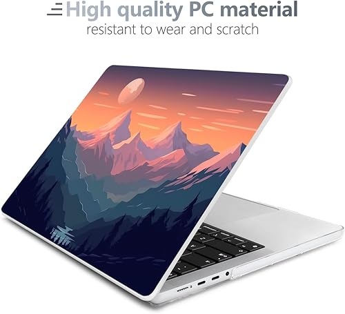 Miniatura 174 de Batianda Funda para MacBook Pro M4 de 16 pulgadas 2024 2023 2021 modelo A3403 A2991 con chip M3 M2 Pro/M1 Max, carcasa rígida de plástico