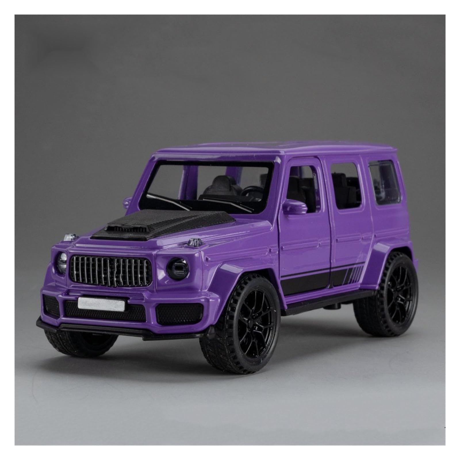 MOCALUX Scale Die-Cast Model Car 1:32 For BRABUS G800 Alloy Car Model Diecast Collect Hobby Decoration(PURPLE)