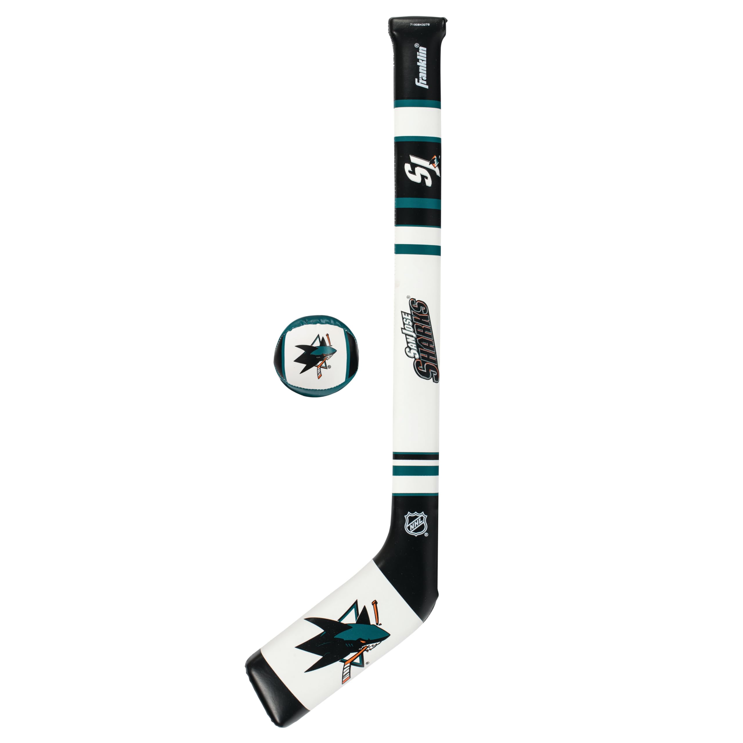 Franklin Sports NHL Team Mini Soft Hockey Stick Set - NHL Team Soft Foam Mini Hockey Stick and Ball - Great Toy for Kids
