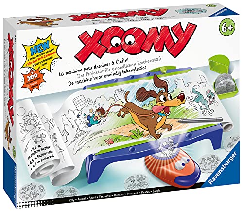 Ravensburger Xoomy Maxi A4 18142 - Zeichnen und Malen lernen für Kinder ab 6 Jahren, Über 300 Motiven und 6,5m… – Bild 4