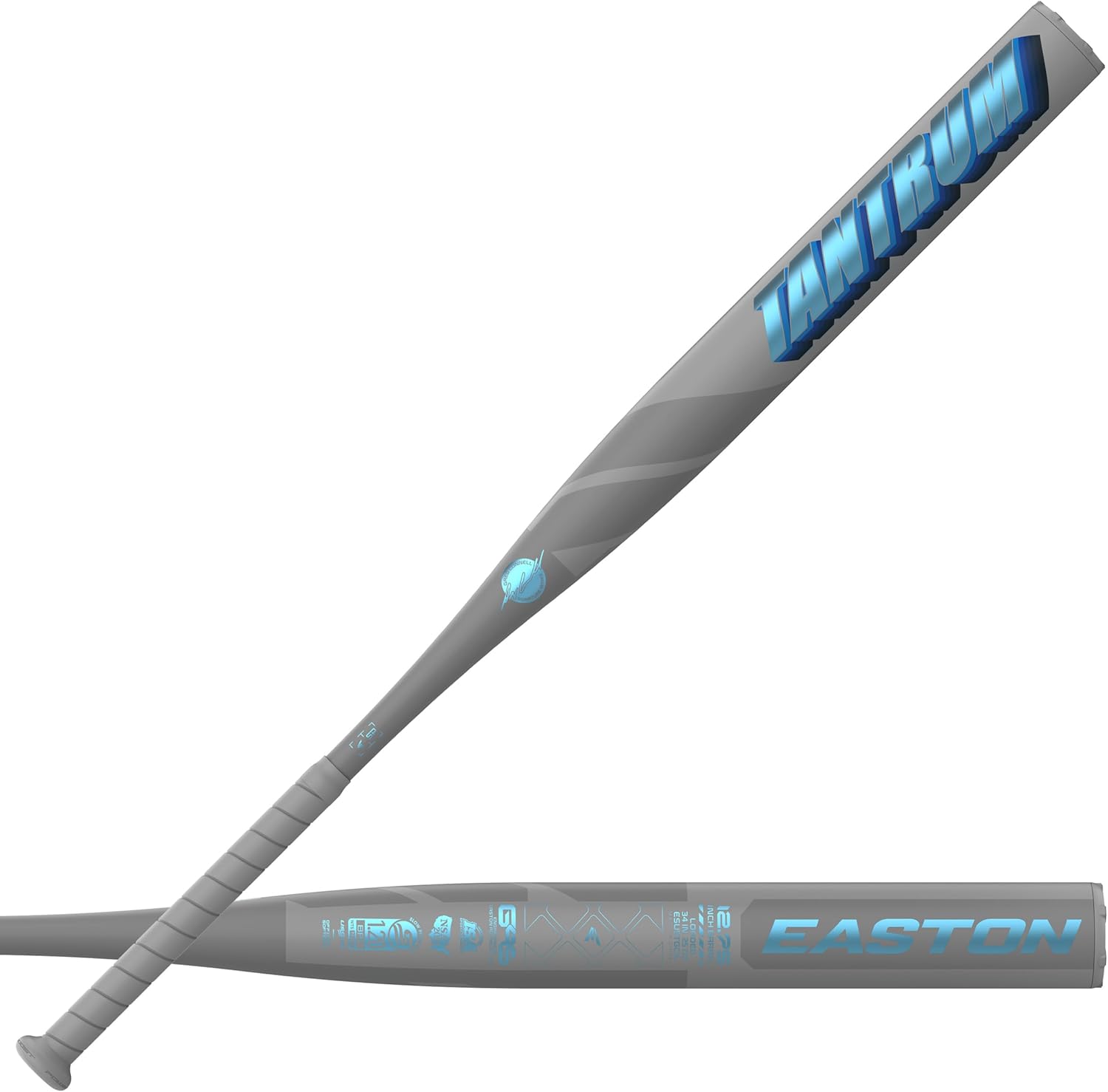 Easton | Tantrum Slowpitch Softball Bat | USSSA | 12.75" Barrel | Loaded | 1 Pc. Composite | ESU5TGC1L | Multiple Sizes