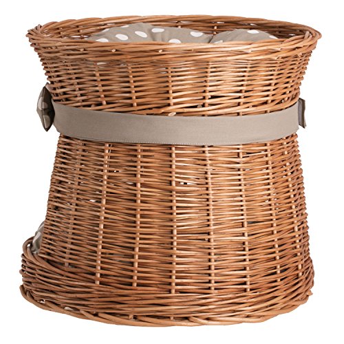 E-wicker24 - Cestino in Vimini per Gatto, Cesto