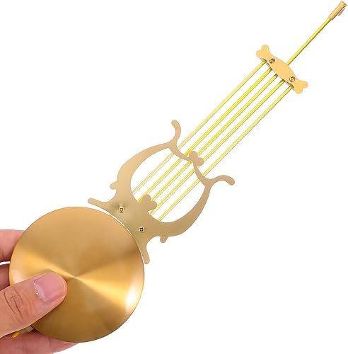 Miniatura 9 de GANAZONO Reloj de pared de cuarzo Reemplazo de péndulo Reloj mecánico tradicional Péndulo Reloj de abuelo Reemplazo de péndulo Reloj de alto brillo