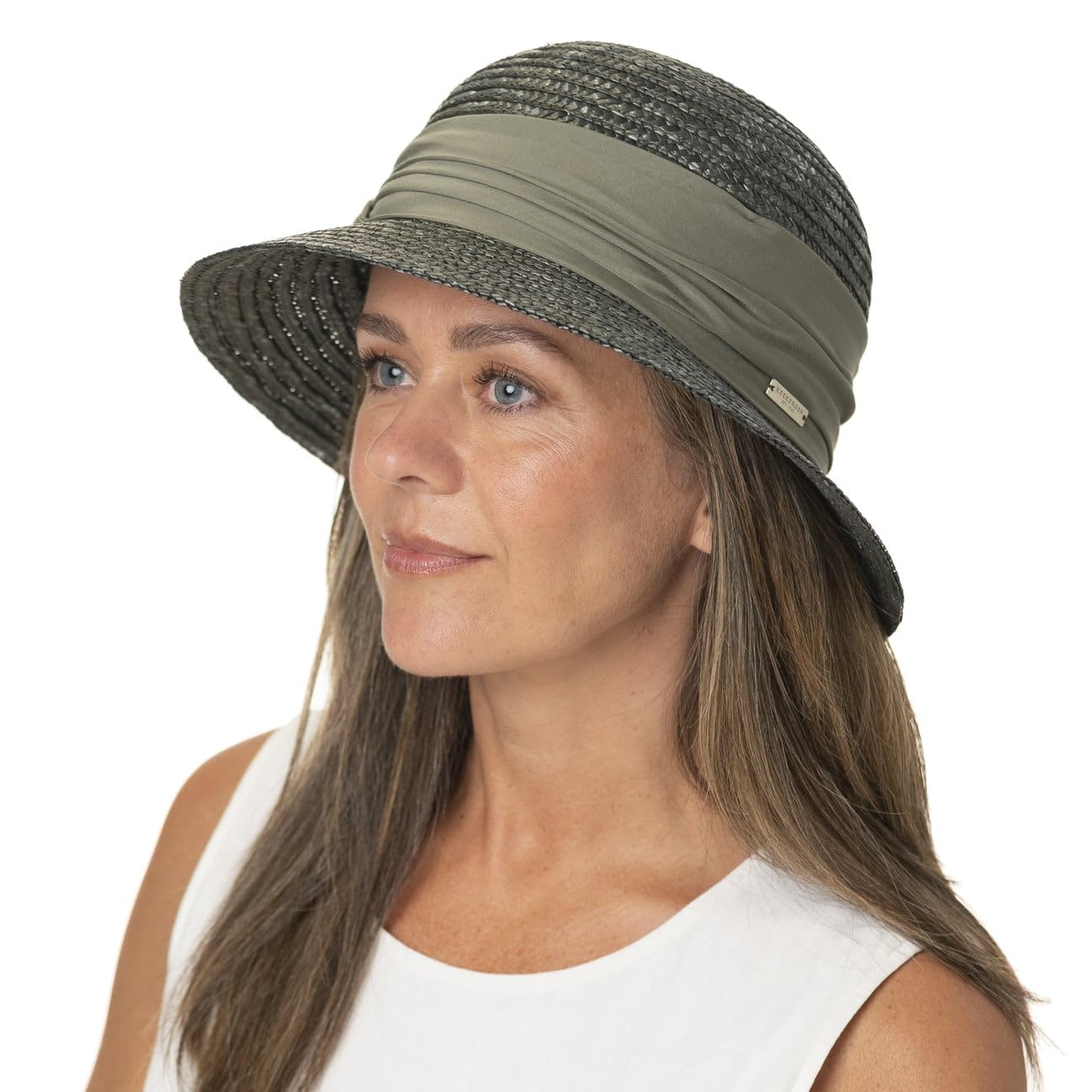 Seeberger Chapeau en Paille Minalea Femme - D'Ete de Soleil pour Printemps-ete Ete