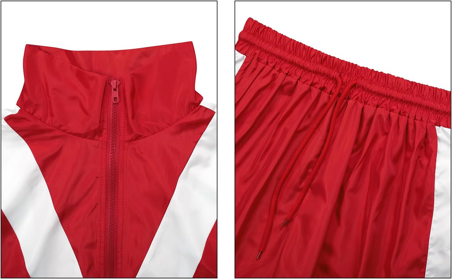 LAJIOJIO Track Suits for Women Set 2 Piece Sweatsuit Long Sleeve Cropped Jacket Wide Leg Pants with Pockets - Image 8