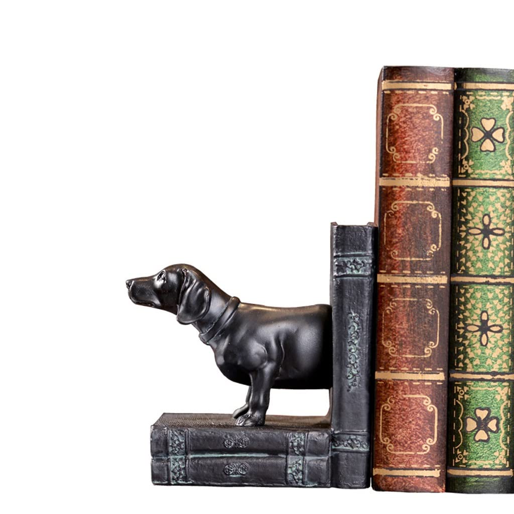 Organizer FüR BüCherregal Dekorative Buchstützen, Harzbuch endet schwere, einzigartige Bucht-Dekor-Buchstopper for Büro Wohnkultur, 1 Paar Bücherhalter