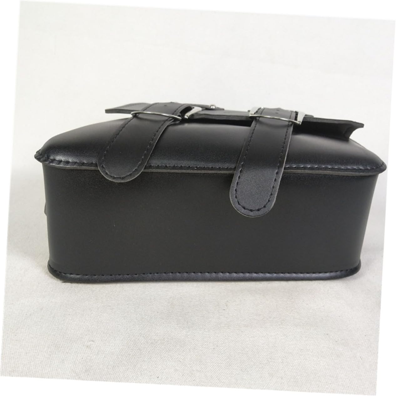 Sosoport Borsa da Sella per Bicicletta Borsa in Pelle Pu Marsupio Posteriore Fibbia Accessori per Ciclismo Contenitore per Riparazioni e Oggetti Essenziali