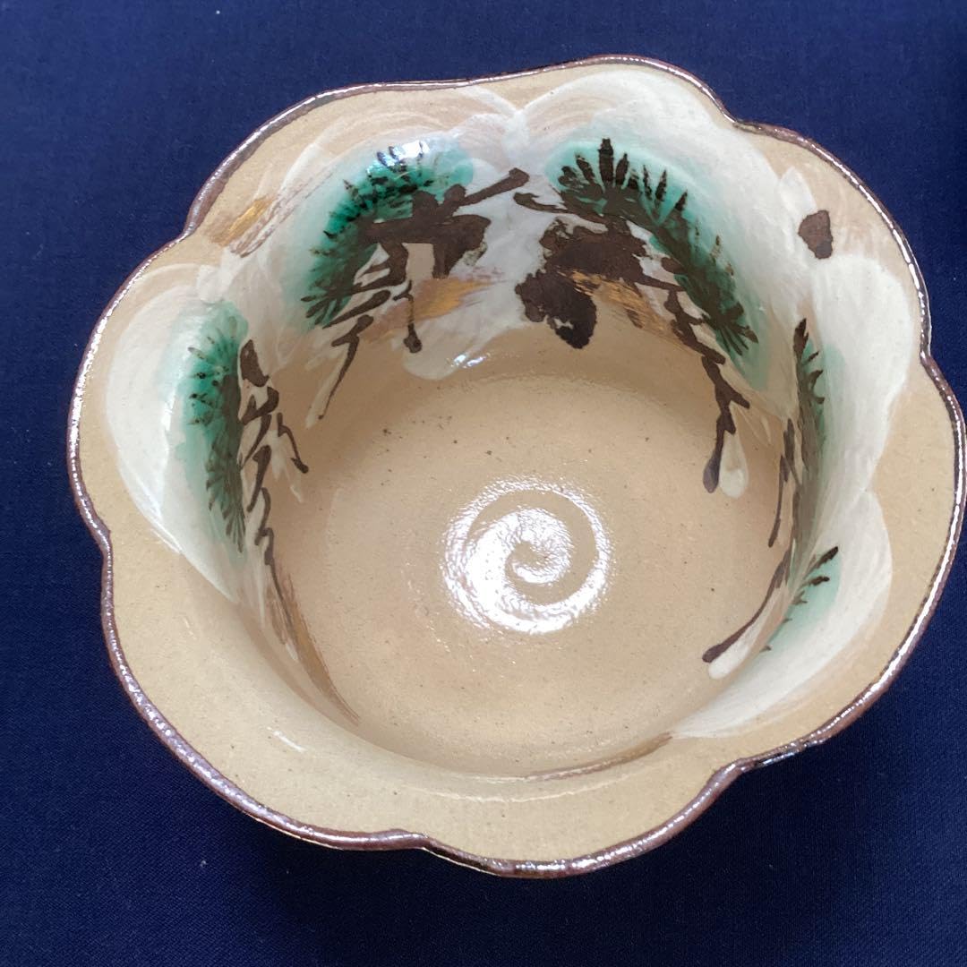 乾山 向付 5客 雪松 乾山 向付 5客 雪松 乾山 向付 5客 雪松 美濃焼伝統工芸品協同組合