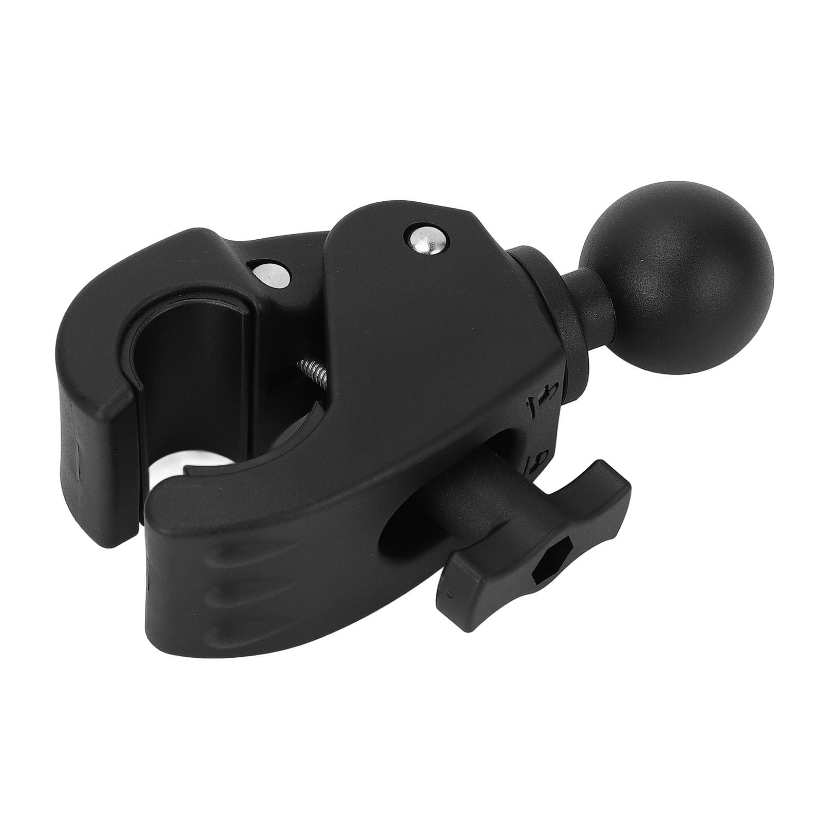 Adapter do mocowania tabletu z głowicą kulową Zacisk szybkiego zwalniania Nie wymaga wiercenia w przypadku 26 szyn o średnicy 53 mm Bezpieczny stojak na aparat telefoniczny do
