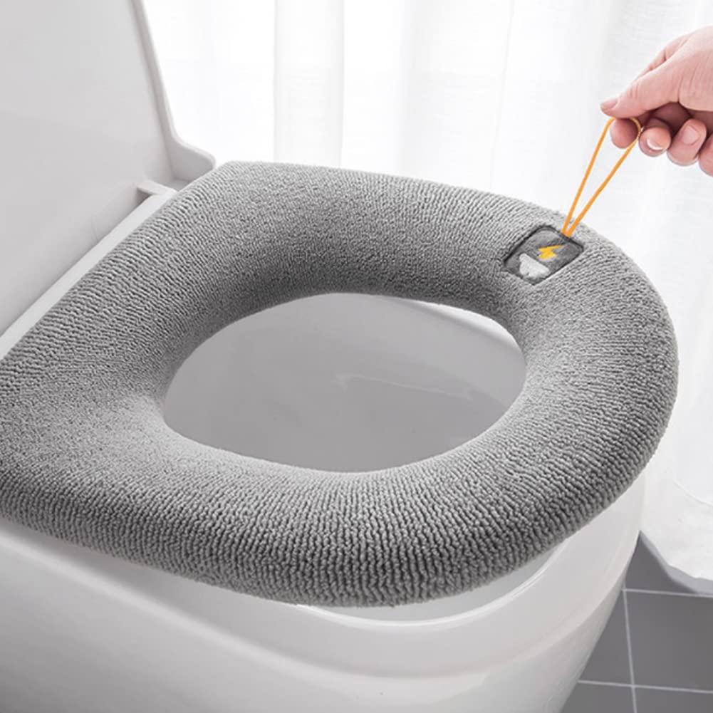 Amazon｜mecaponn トイレ 便座カバー o型 ふかふか トイレカバー べん