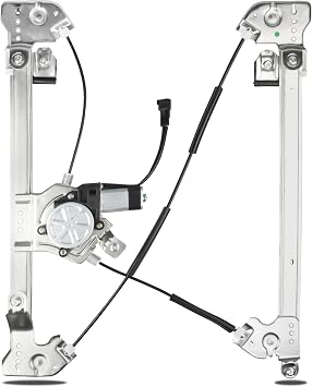 Front Driver Side Power Window Regulator with Motor Replacement for Ford F150 2004 2005 2006 2007 2008 Standard or Crew Cab, 06 07 08 Lincoln Mark LT, Left, 741-428