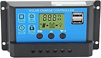 Vista 9 de Flbirret 12V 24V Solar Charge Controller USB PWM Photovoltaic Solar Panel Charge Regulator with LCD Display - Efficient and Reliable Solar Energy