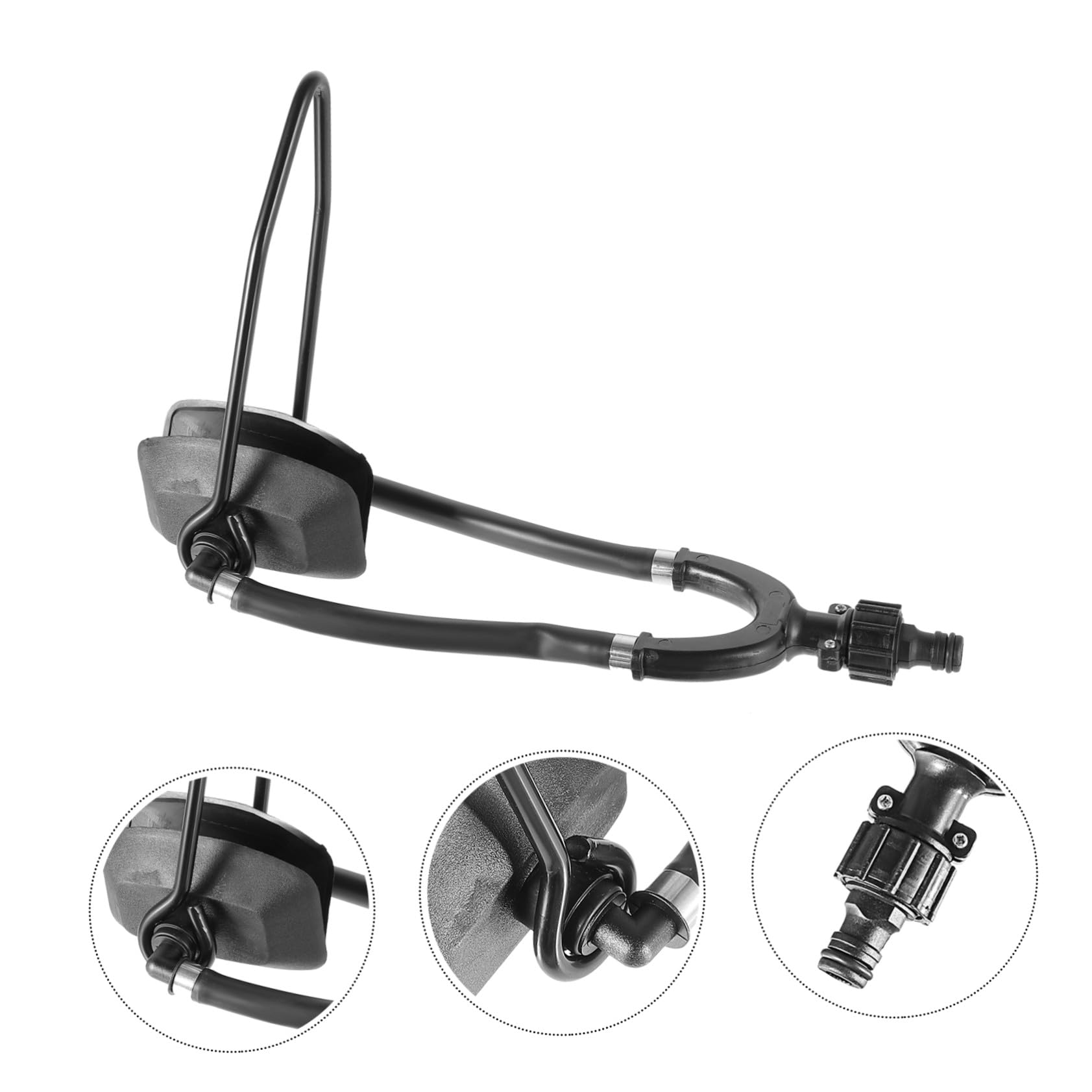 Motor Flusher Außenborder mit Dual Water Feed Kompatibel für Boots und Sterndrive Motoren Inklusive Schnellanschluss für Gartenschlauch Rechteckige Muff Cups für Effiziente