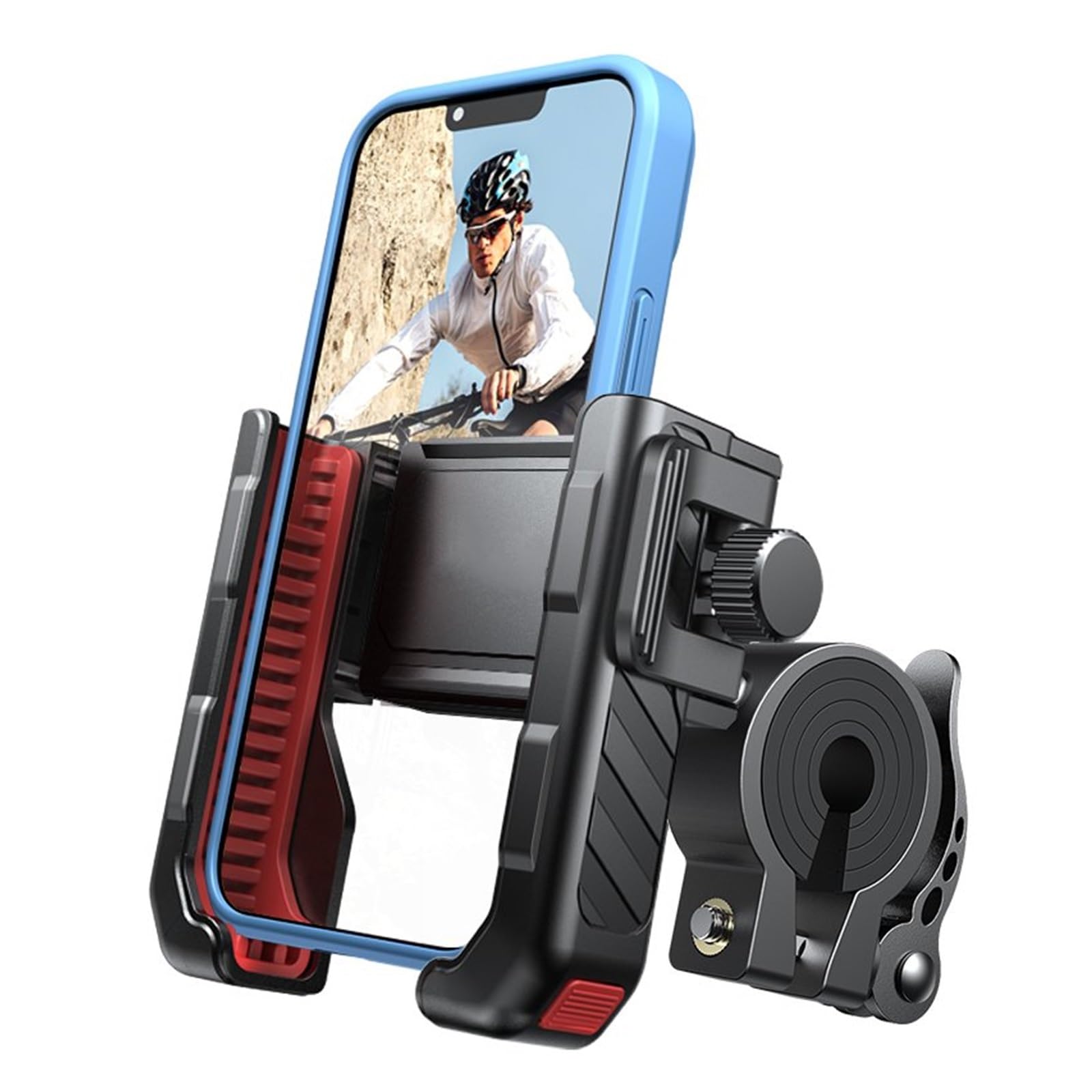 HOLIV Soporte Navegación GPS Soporte Universal para Teléfono De Bicicleta Y Motocicleta, A Prueba De Golpes, con Una Sola Mano, De 4,7-7 Pulgadas Suporte Telemóvel Moto