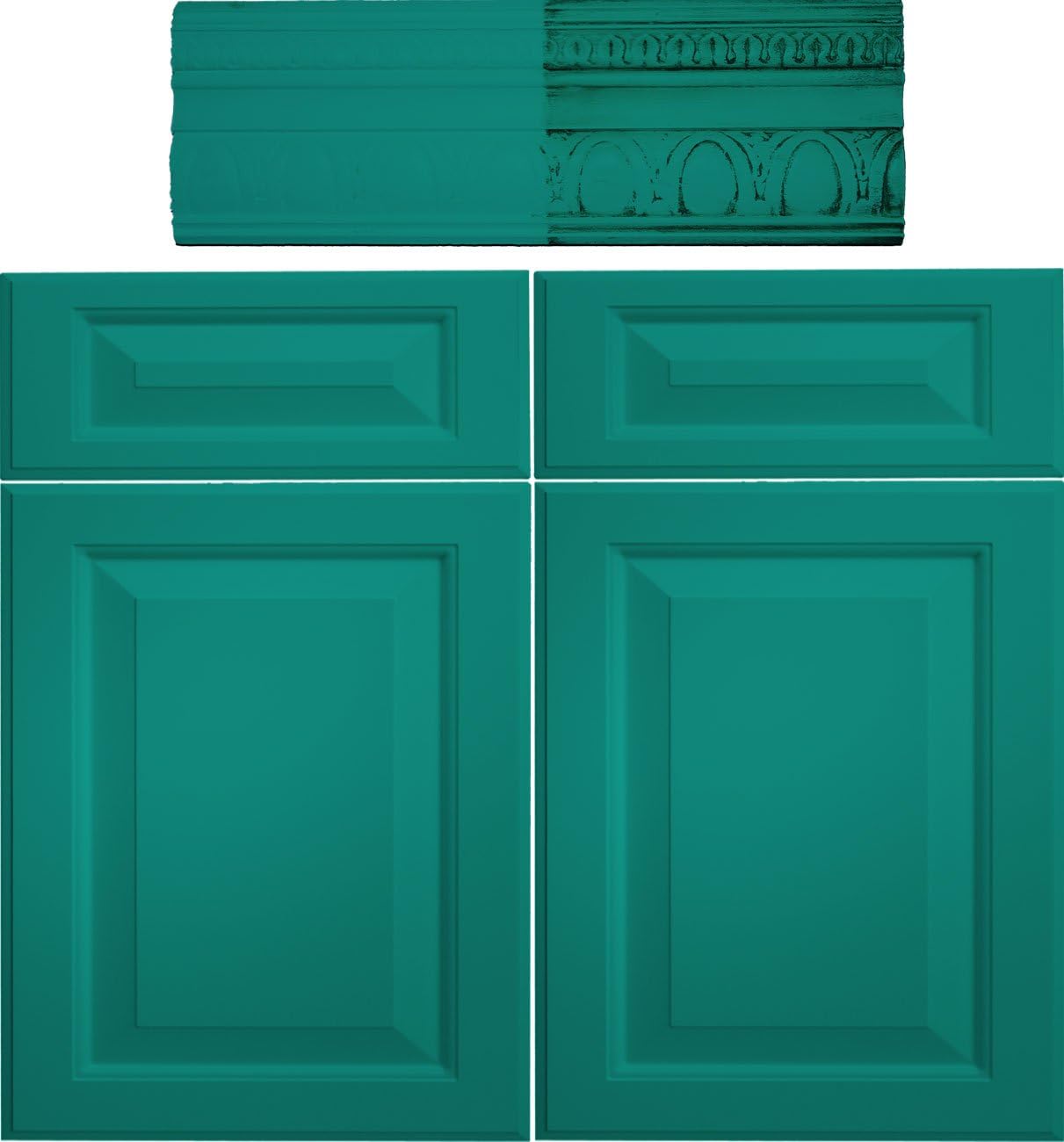 Exclusive Discount 🔥 Retique It® Chalk Finish Paint by Renaissance - Non Toxic, Eco-Friendly Chalk Furniture & Cabinet Paint - 128oz (Gallon), Malachite
