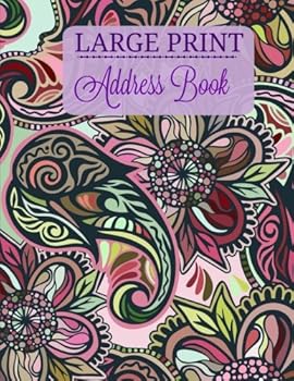 Paperback Large Print Address Book (Extra Large **8.5 X 11** Big Print Address Book) Book