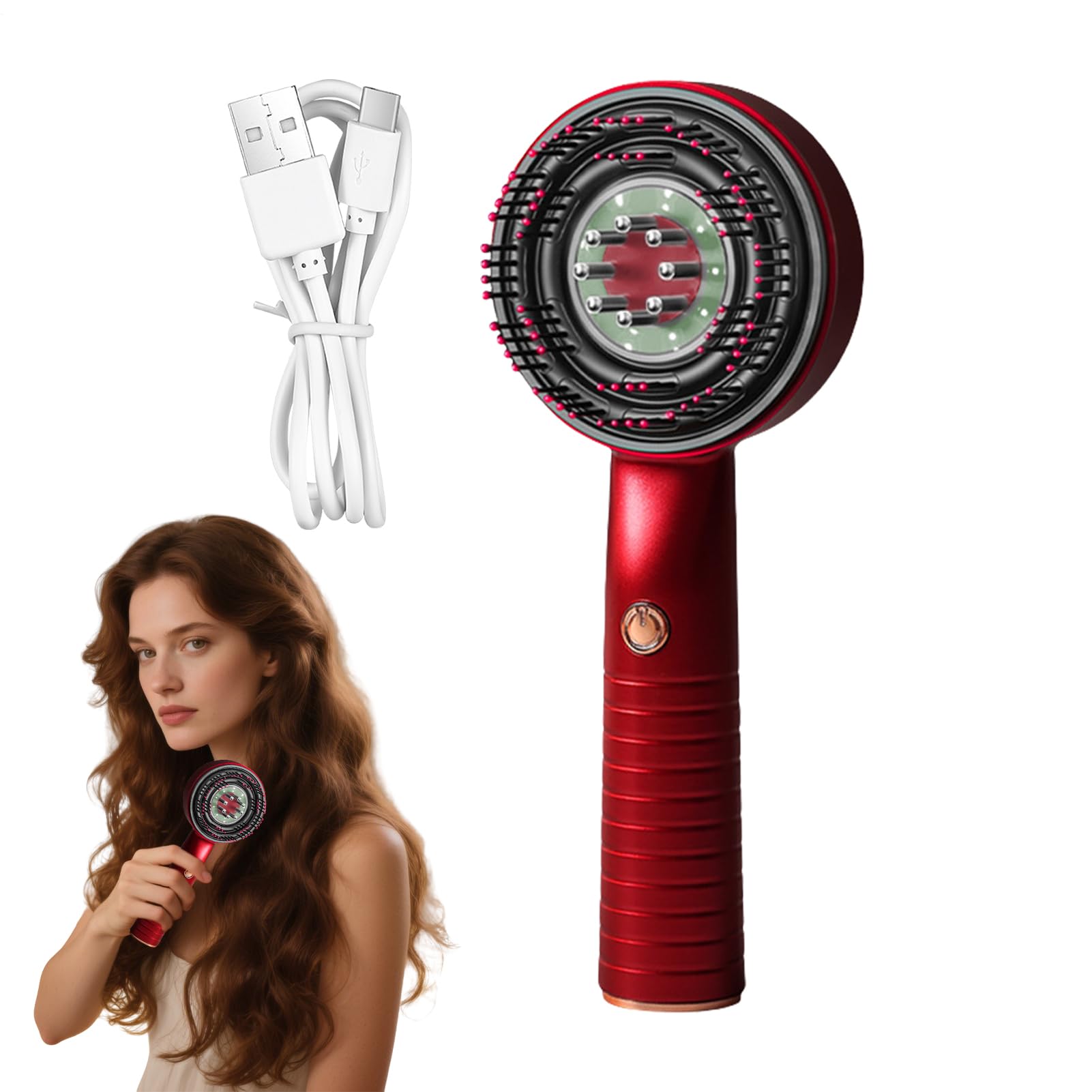 Massaggiatore Cuoio Capelluto Crescita Capelli Massaggiatore Testa