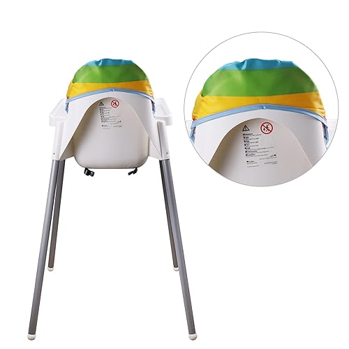 Miniatura 19 de twoworld Cojín para silla alta IKEA Antilop, funda de asiento para silla alta de bebé, cojín para silla alta IKEA Antilop (patrón animal) Animal