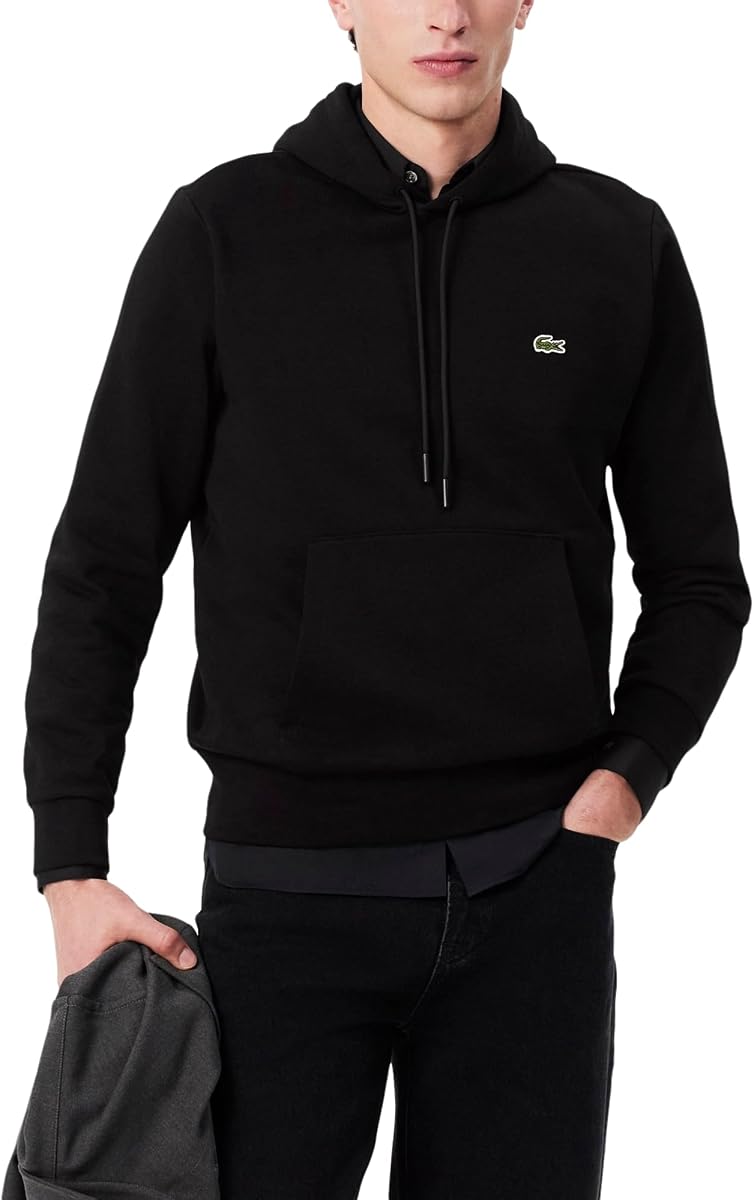 Sudadera con capucha de forro polar para hombre Lacoste