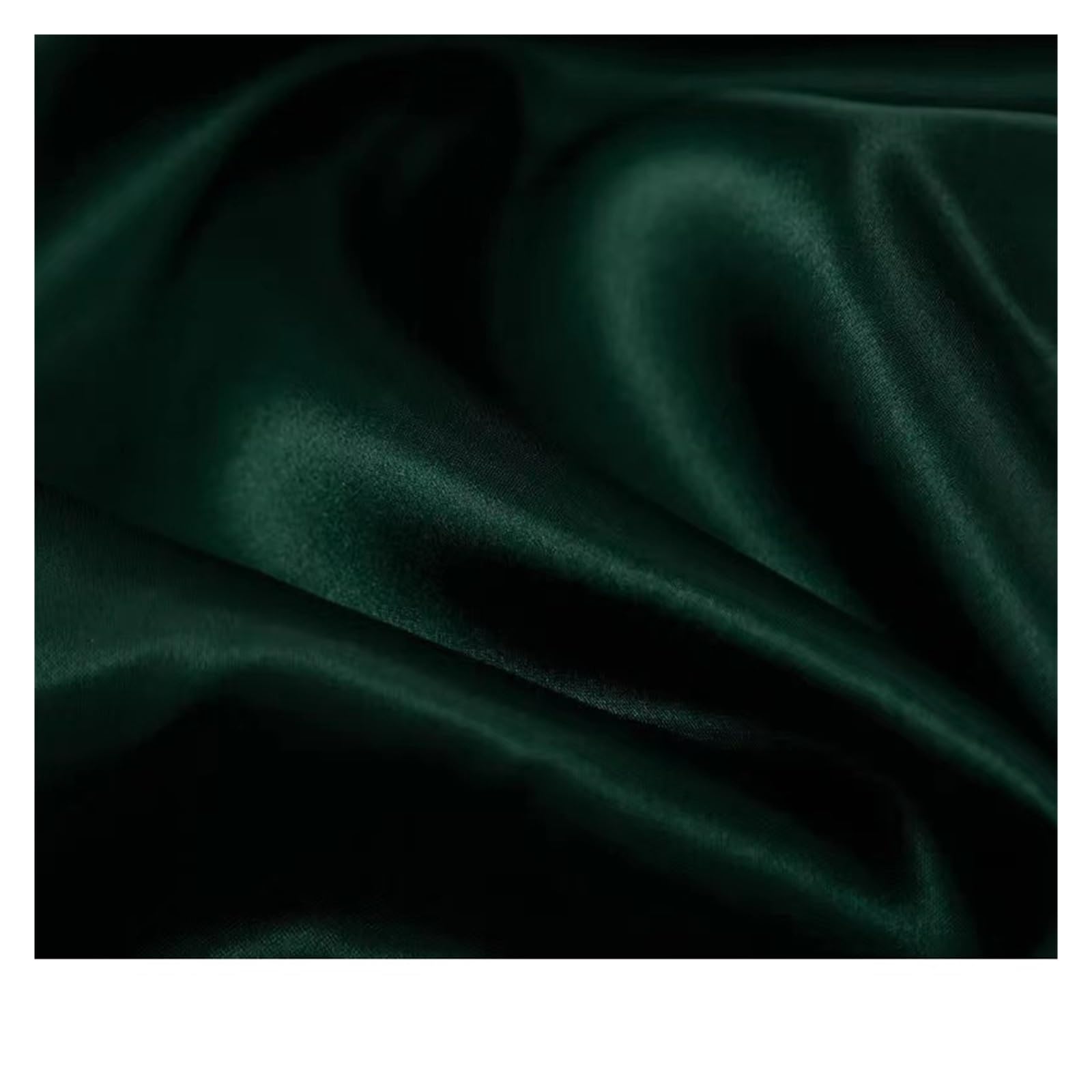 Satin Fabric Lining Soft and Shiny Silk-Like Material,for Clothing, Garments, DIY Craft, Wrapping(Color24,100X150cm)
