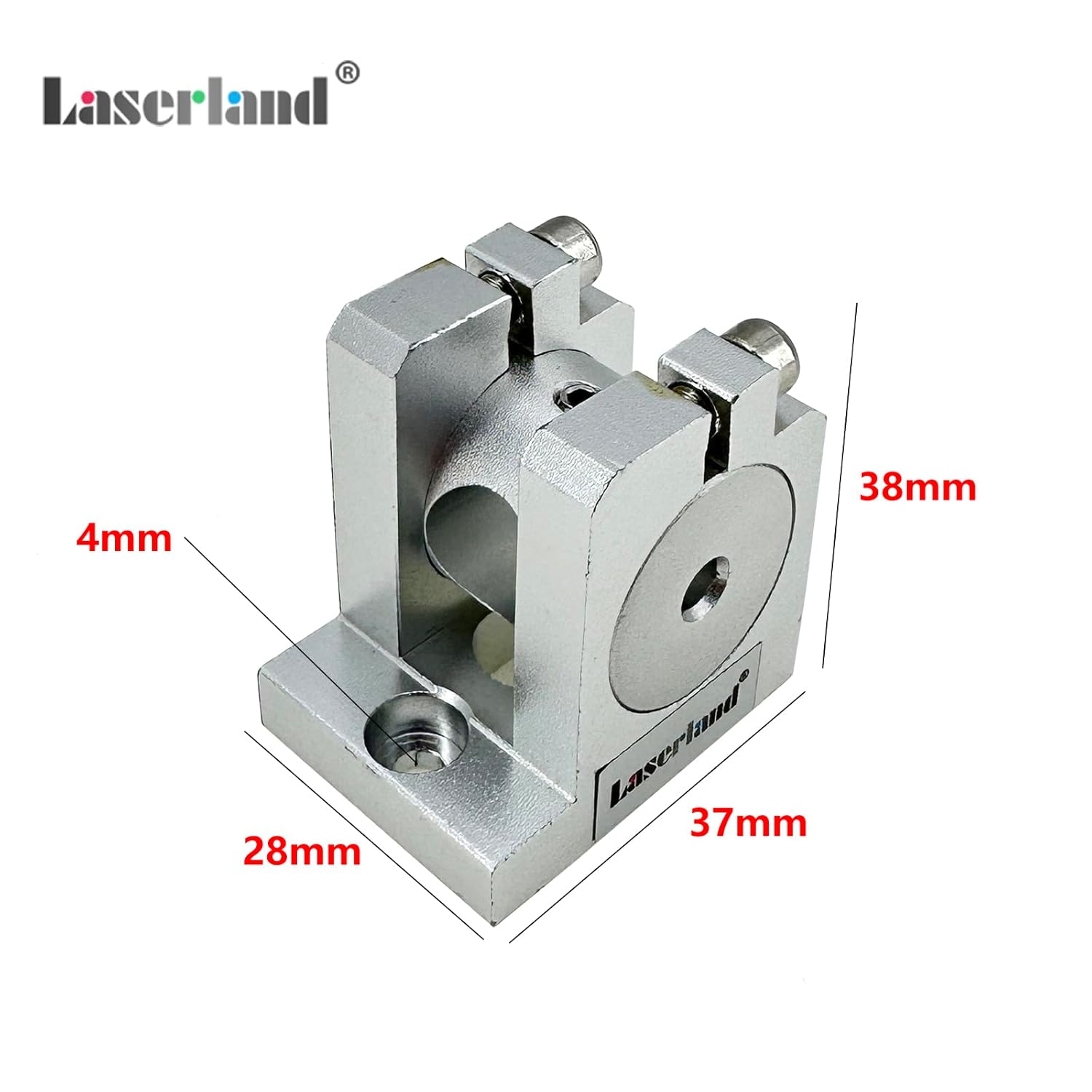 Light Locator Holder Mount Linear Shaft Support Mounting Bracket for Marking Machine Part Tools (1pc C-Type)