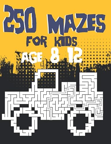 Mazes books for kids ages 8-12: Fun and Challenging Mazes for Kids 8-12: An Amazing Maze Activity Book for Kids (Maze Books for Kids)