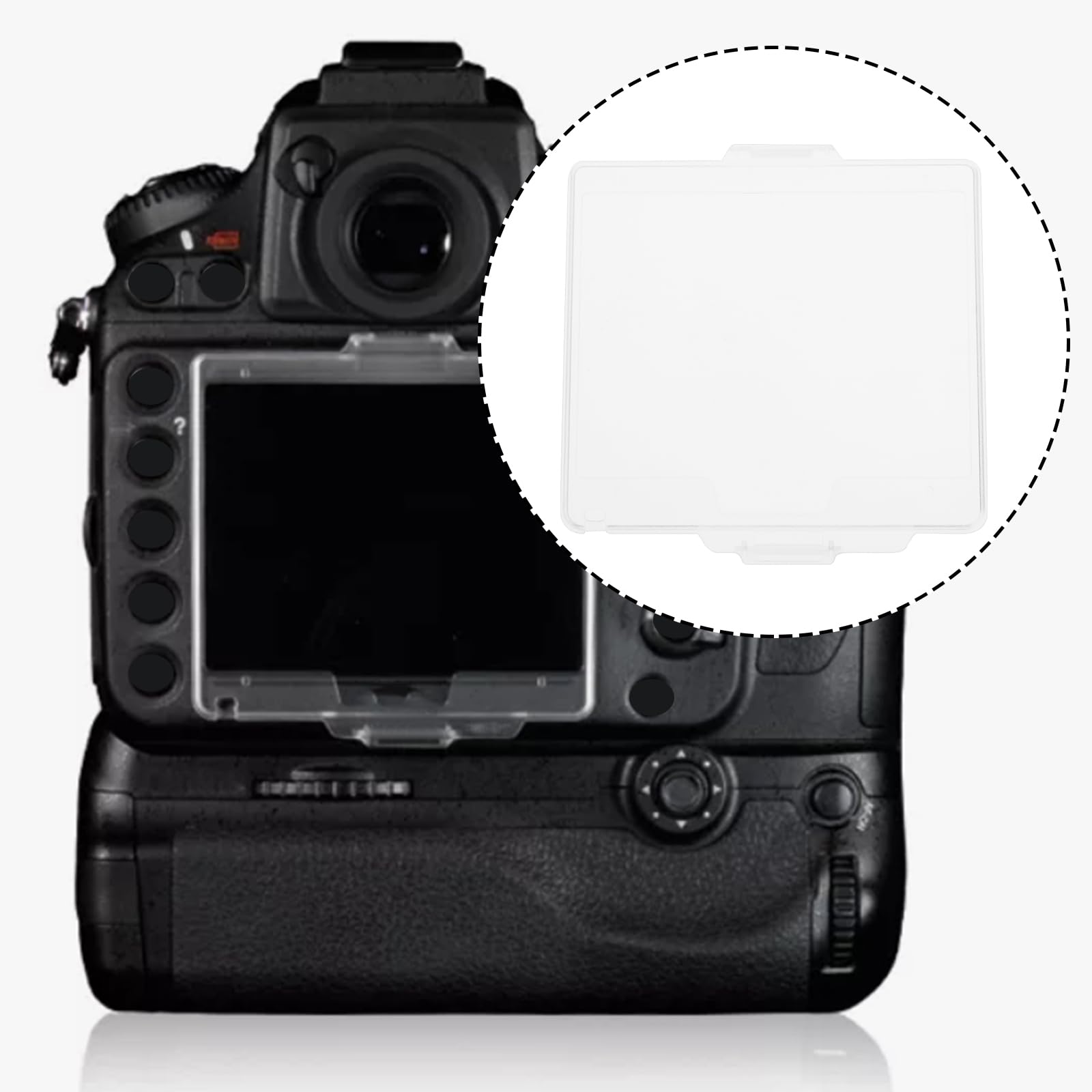 2x LCD Screen Cover Trasparente Compatibile con Nikon D800 D800E D810 BM-12
