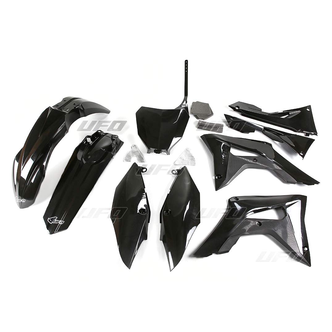 Ufo Plast Schwarz Kit Honda Crf 450R 2017-2020
