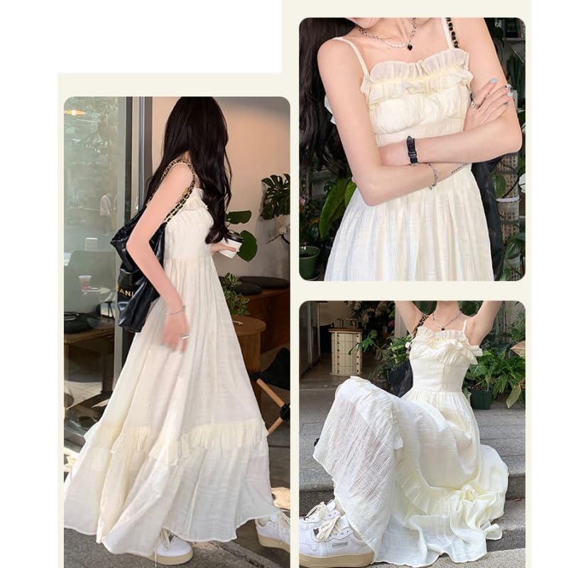 Amazon.co.jp: ロングスカート 夏 キャミソールワンピース ロング