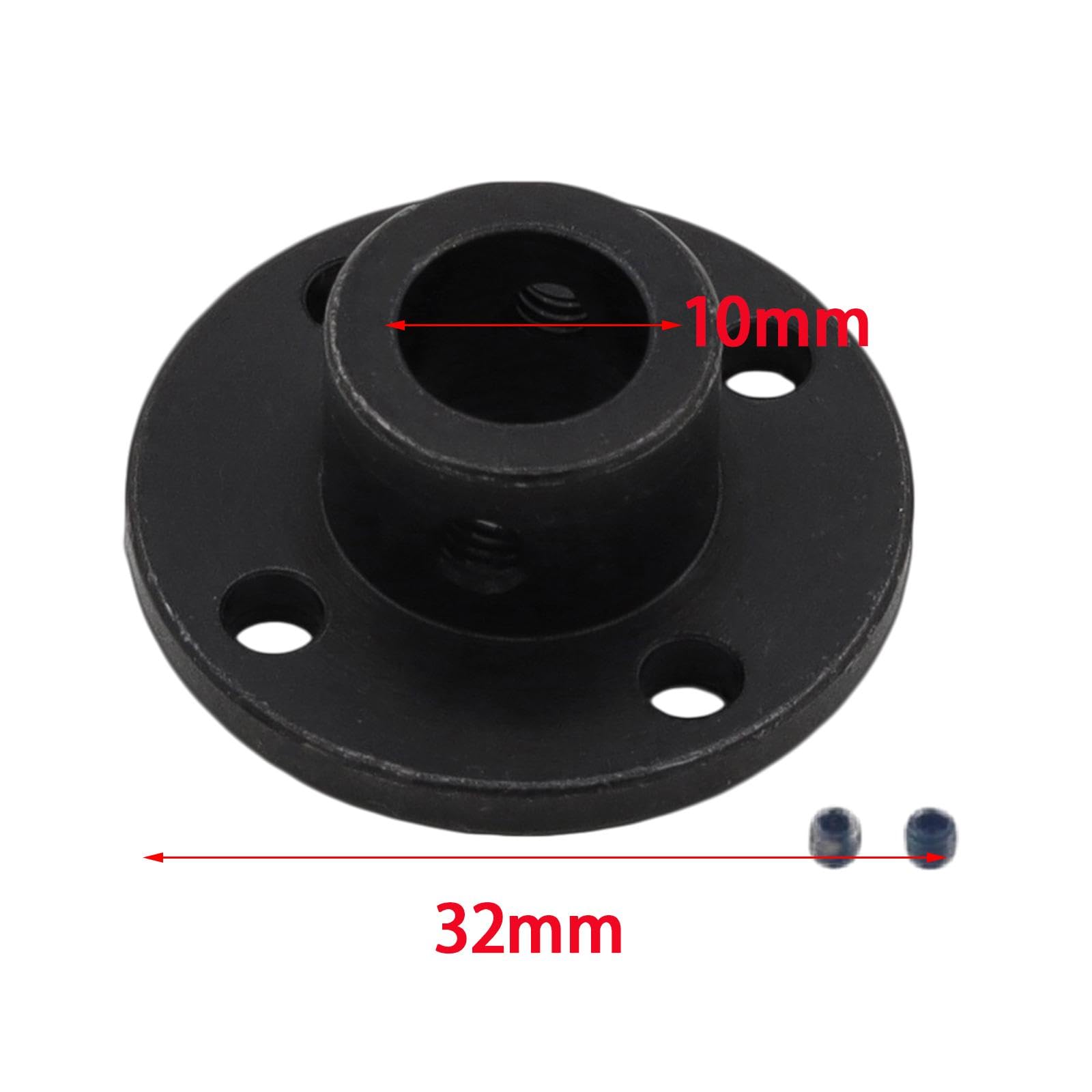 Climax Metal 1C-212, 1C-Series One-Piece Clamping Collar, Black Oxide Steel (Pack of 10 pcs)