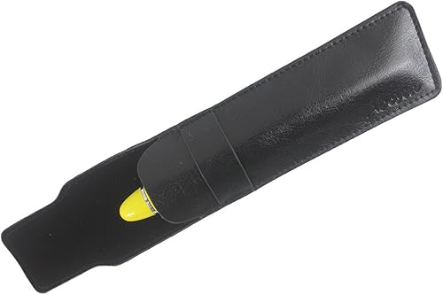 Miniatura 4 de Expert Deluxe Roller Ball Pen con bolsa para bolígrafos, barril grande, color amarillo