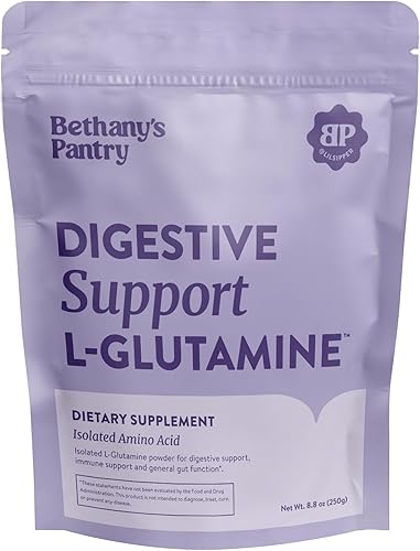 Nuzest Bethany's Pantry - Polvo de L-glutamina de apoyo digestivo - Suplemento dietético de aminoácidos - Salud intestinal e inmunológica 8.8 oz (50