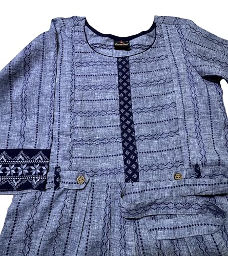 Image of DUMMY SHAPE Pregnancy Dresses for Women Cotton | Floral Anarkali Flare Kurta with Dual Nursing Zippers | Pregnancy & Breastfeeding | Feeding Kurtis | Baby Shower | Gifts for Pregnant Woman